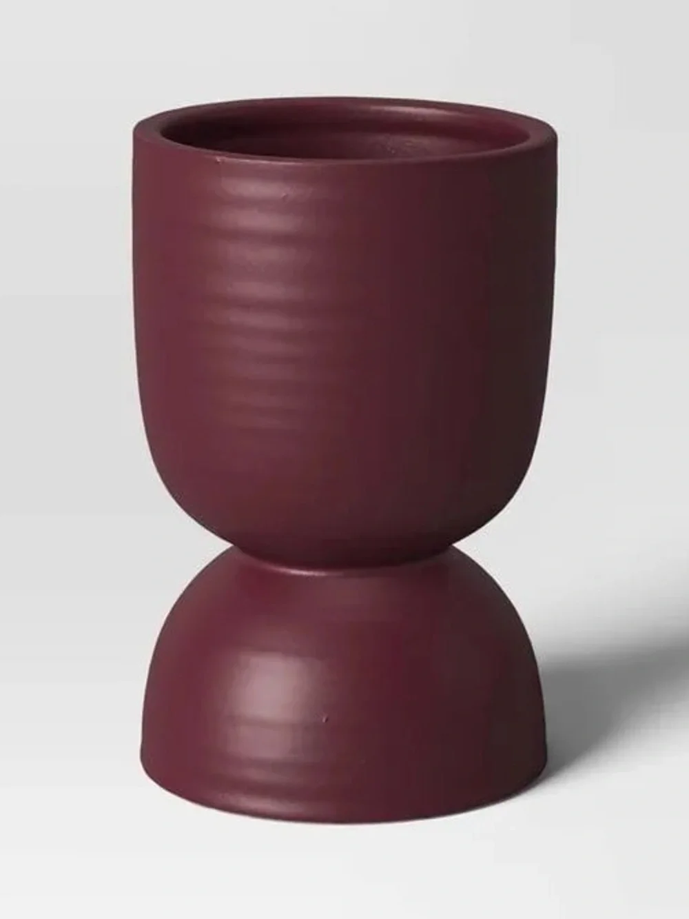 Threshold Ceramic Citronella Hourglass Outdoor Candle
